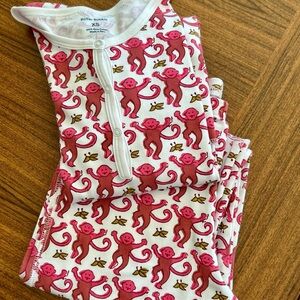 NEW XS Roller Rabbit Pink Pajamas **GREAT GIFT**